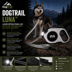 Laisse rétractable DogTrail Luna™
